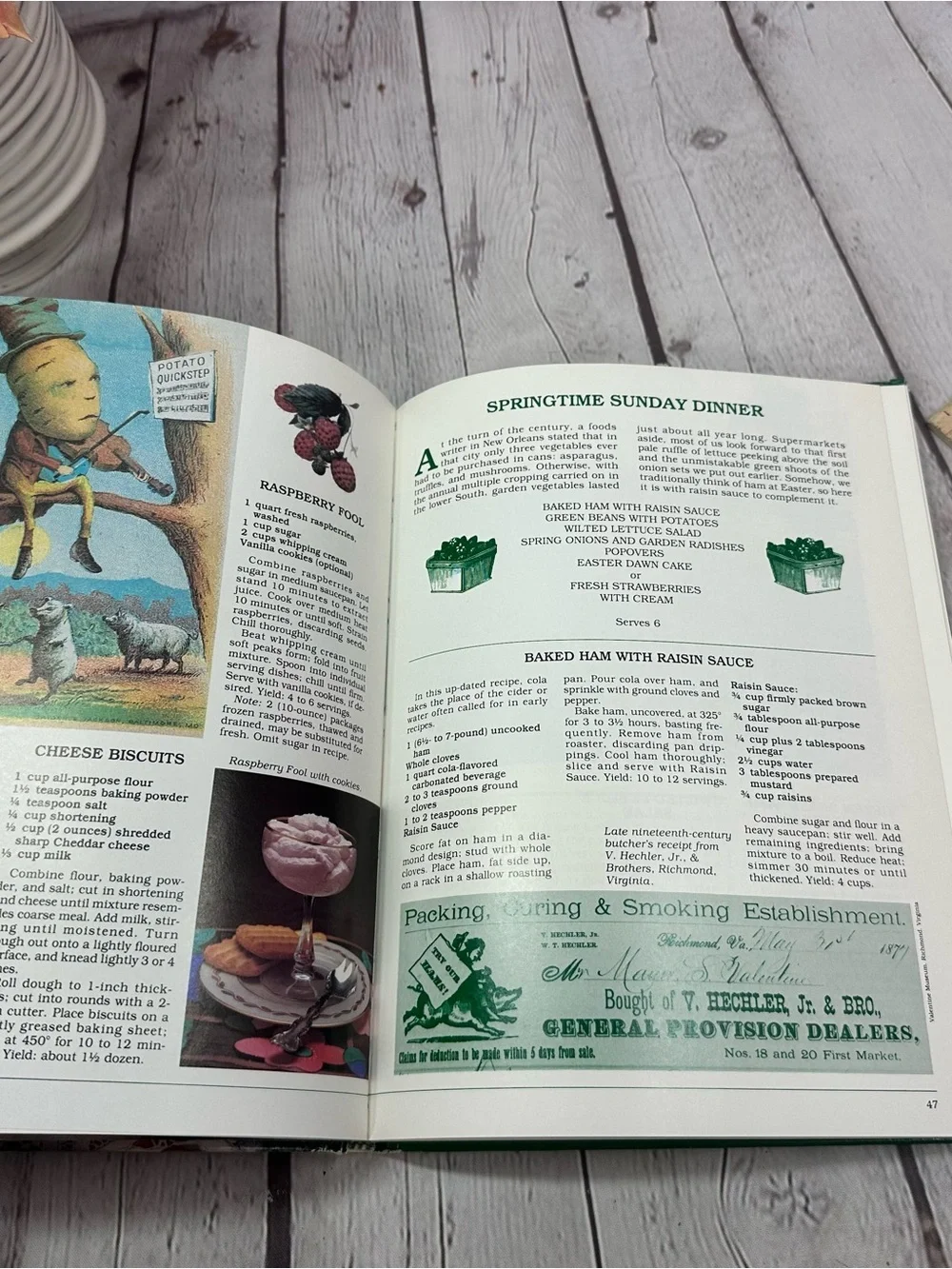 vtg 1983 Southern Living Company's Coming! Cookbook hardcover comfort food retro
